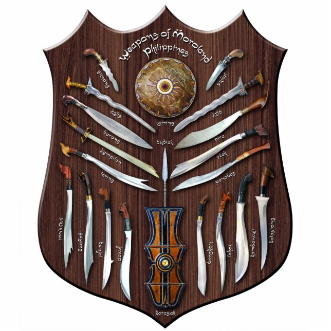 Weapons of Moroland Statuette (Front)