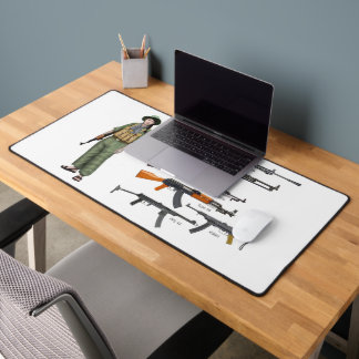 WEAPONS of the NVA and VIET CONG Desk Mat