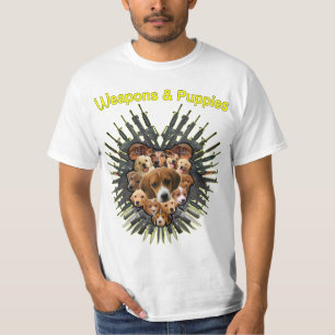 Weapons & Puppies T-Shirt