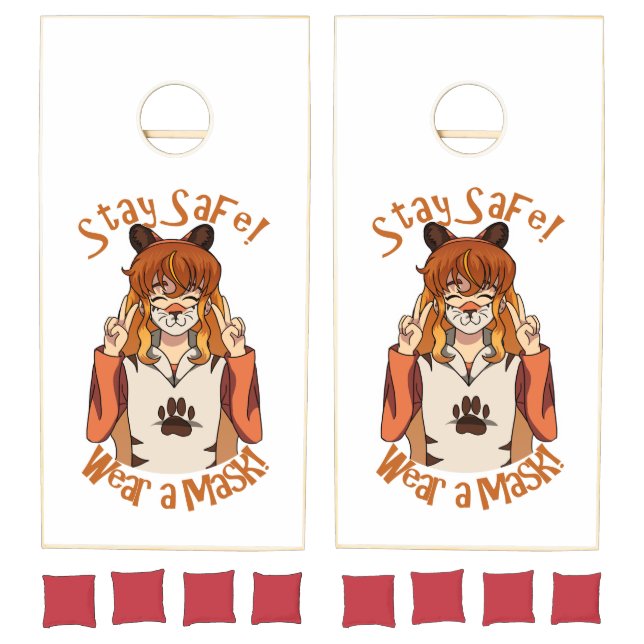 Wear a Mask! Cornhole Set (Set)
