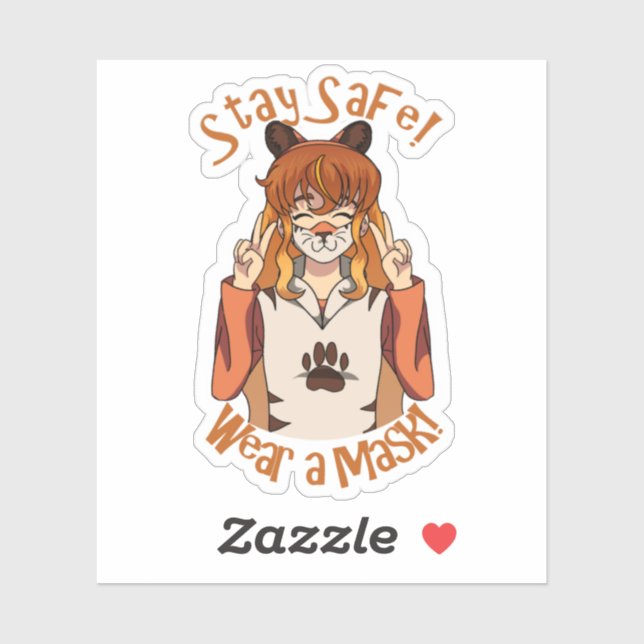 Wear a Mask! Sticker (Sheet)