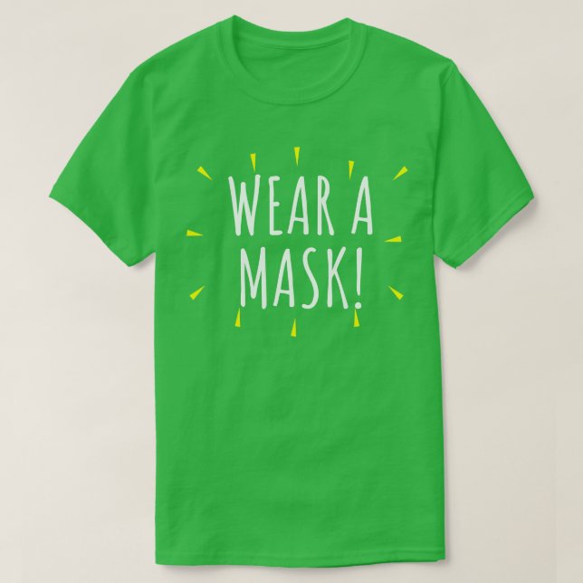 Wear a mask T-Shirt (Design Front)