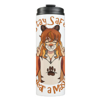 Wear a Mask! Thermal Tumbler