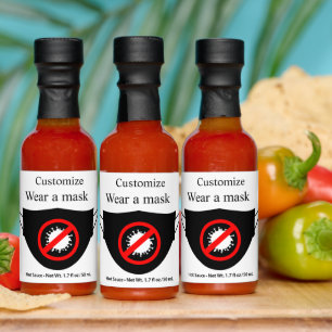 Wear a Mask Thunder_Cove Hot Sauces