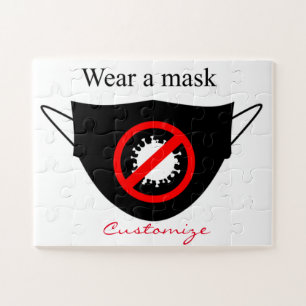 Wear a Mask Thunder_Cove Jigsaw Puzzle