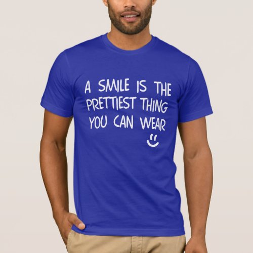 Wear a Pretty SMILE _ Happy Face T_Shirt
