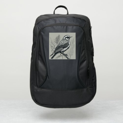 Wear a Statement Save a Species Endangered Bird Port Authority Backpack