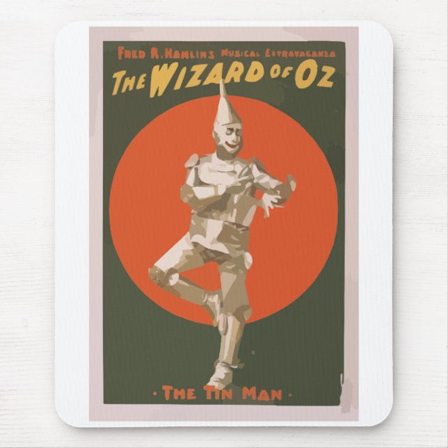 Wear and style entertainment posters of the past mouse pad (Front)