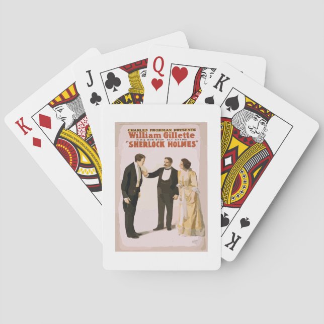 Wear and style entertainment posters of the past poker cards (Back)