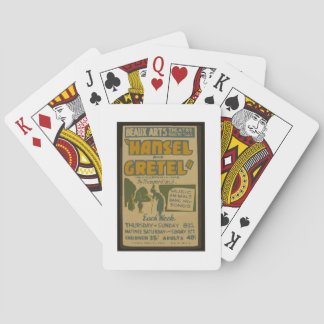 Wear and style entertainment posters of the past poker cards