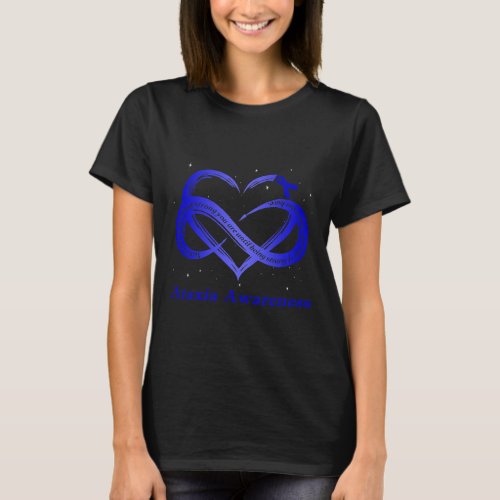 Wear Blue For Ataxia Awareness Warrior  T_Shirt