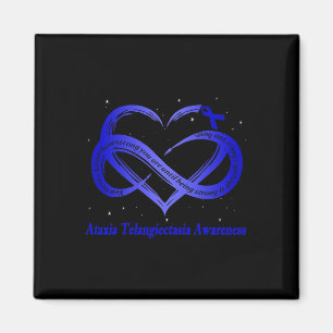 Wear Blue For Ataxia Telangiectasia Awareness Warr Magnet