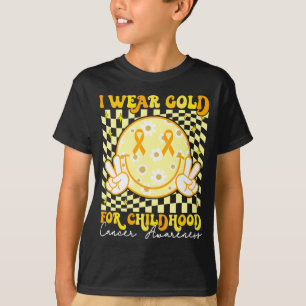 Wear Gold For Childhood Cancer Awareness Men Woman T-Shirt