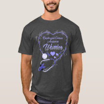 Wear Lavender Stethoscope Esophageal Cancer Awaren T-Shirt