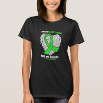 Wear Lime Green For My Fiancee Spinal Cord Injury  T-Shirt