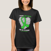 Wear Lime Green For My Stepdad Spinal Cord Injury  T-Shirt