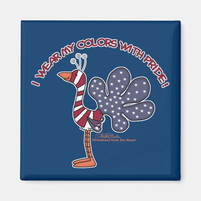 Wear My Colors with Pride Magnet (Front)
