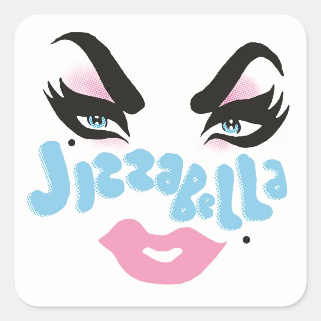 "Wear My Face!" Stickers (Front)