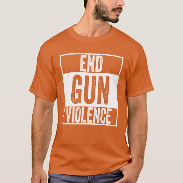 Wear Orange - End Gun Violence T-Shirt (Front)