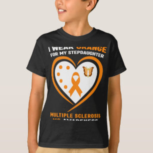 Wear Orange For Stepdaughter Multiple Sclerosis Aw T-Shirt