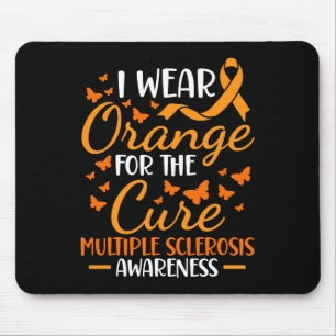 Wear Orange - Multiple Sclerosis Awareness Orange Mouse Pad