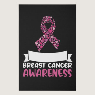 Wear Pink Family Matching Breast Cancer Awareness Faux Canvas Print