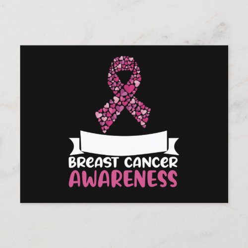 Wear Pink Family Matching Breast Cancer Awareness Postcard