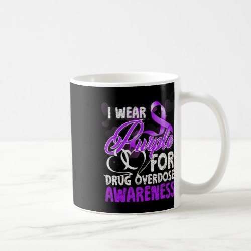 Wear Purple For Drug Overdose Awareness 1  Coffee Mug