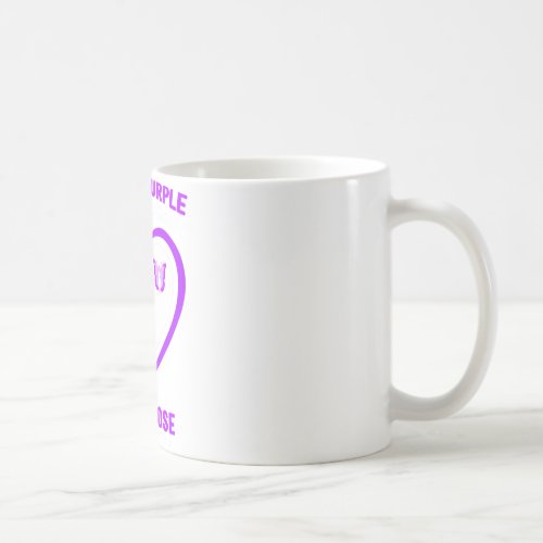 Wear Purple For My Girlfriend Overdose Awareness  Coffee Mug