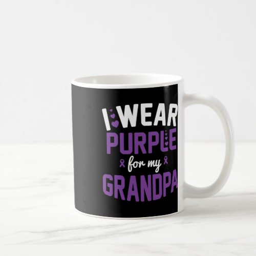 Wear Purple For My Grandpa September Alzheimerheim Coffee Mug