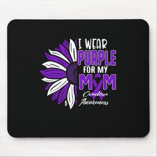 Wear Purple For My Mom Overdose Awareness Ribbon S Mouse Pad