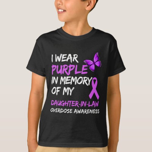 Wear Purple In Memory Of My Daughter_in_law Overdo T_Shirt
