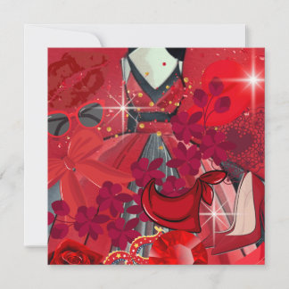 Wear Red Holiday Card