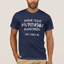 Wear Suncreen - Melanoma Awareness T-Shirt