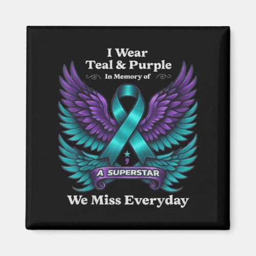 Wear Teal & Purple In Memory Of A Loved One Aw