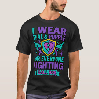 Wear Teal And Purple For Everyone Fighting - Call T-Shirt