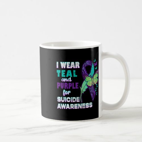 Wear Teal Purple For Suicide Awareness You Problem Coffee Mug