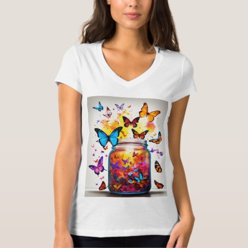 Wear the Beauty of Butterflies T_Shirt