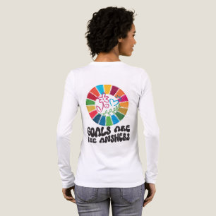 Wear the Change You Wish to See Global Goals 2030 Tri-Blend Shirt