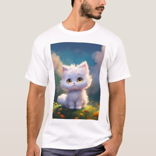 Wear the Whiskers with Style T_Shirt