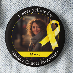 Wear Yellow for Bladder Cancer Awareness Button