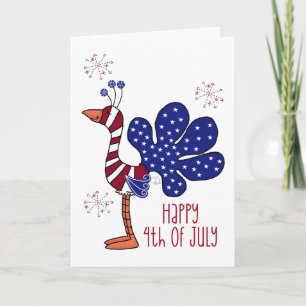 Wear Your Colors with Pride 4th of July Card