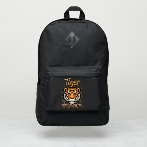 Wear your favorite wild animal TIGER Port Authority Backpack