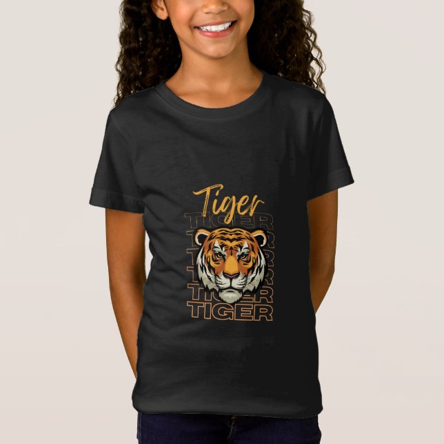 Wear your favorite wild animal, TIGER T-Shirt (Front)