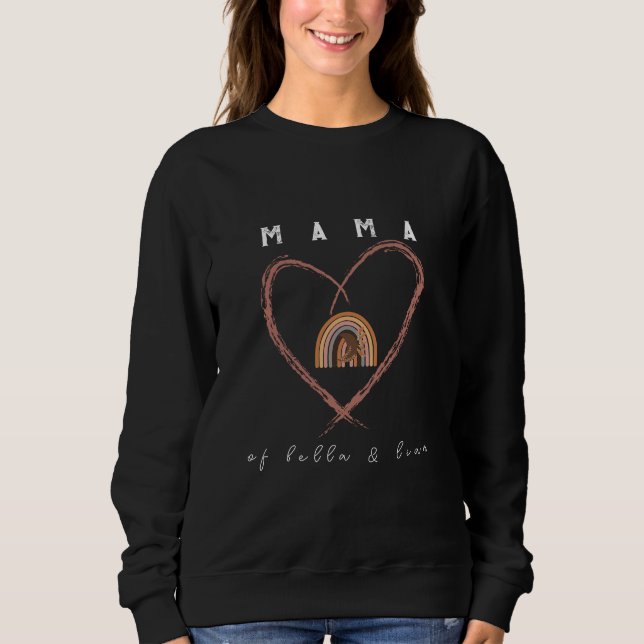 Wear Your Love Like Art — The Boho Mama Sweatshirt (Front)