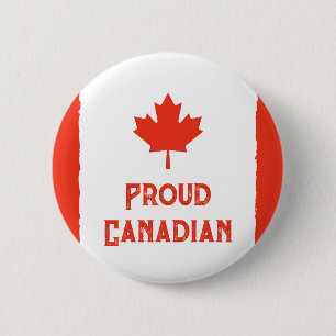 Wear Your Pride: Classic Canada Flag Button