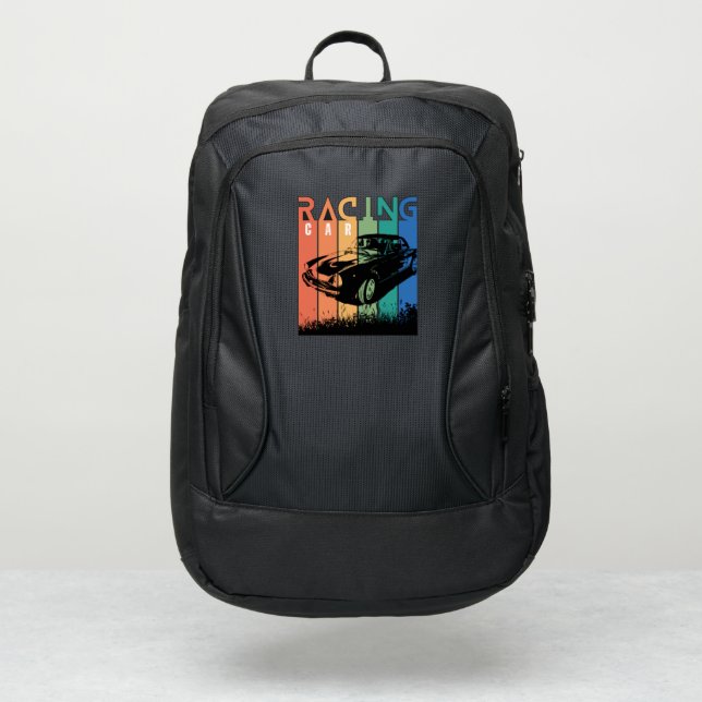 Wear your sport, Car Racing Port Authority® Backpack (Front)