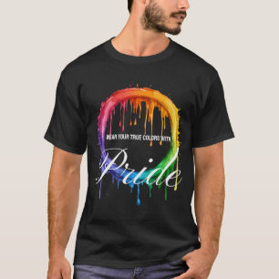 Wear Your True Colors with Pride - Vibrant Rainbow T-Shirt