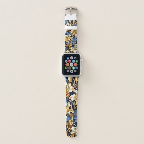 Wearable Artistry Redefined Lily Serenity Apple Watch Band