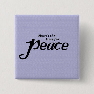 Wearable colorful peace button